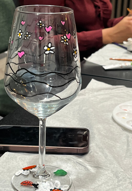 Wine Glass Painting Workshop