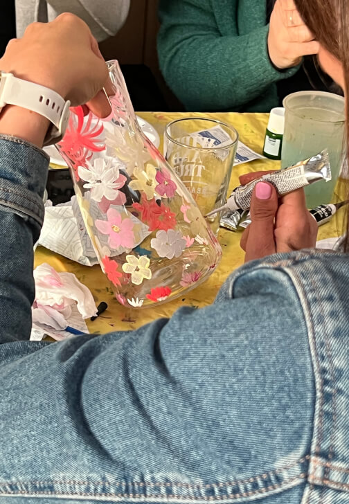Wine Glass Painting Workshop
