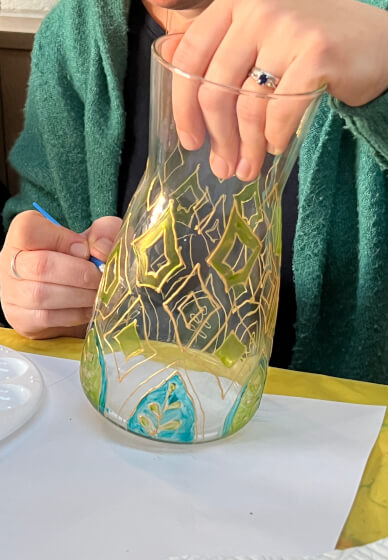 Wine Glass Painting Workshop
