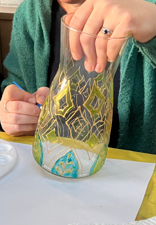 Wine Glass Painting Workshop