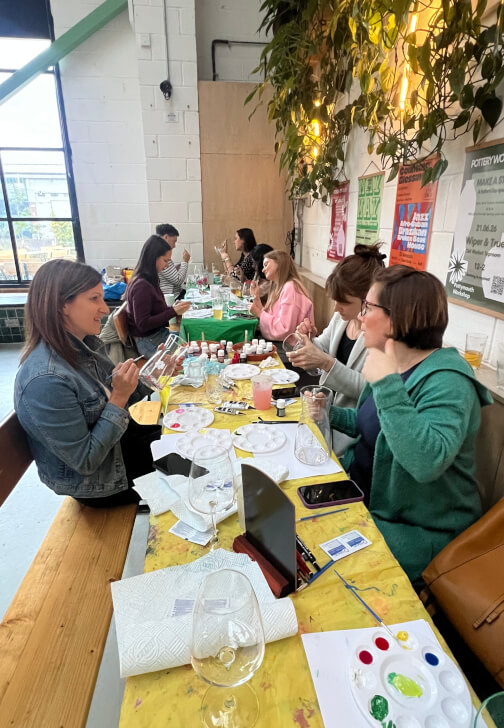 Wine Glass Painting Workshop