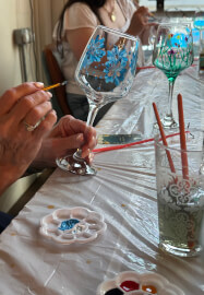 Wine Glass Painting Workshop