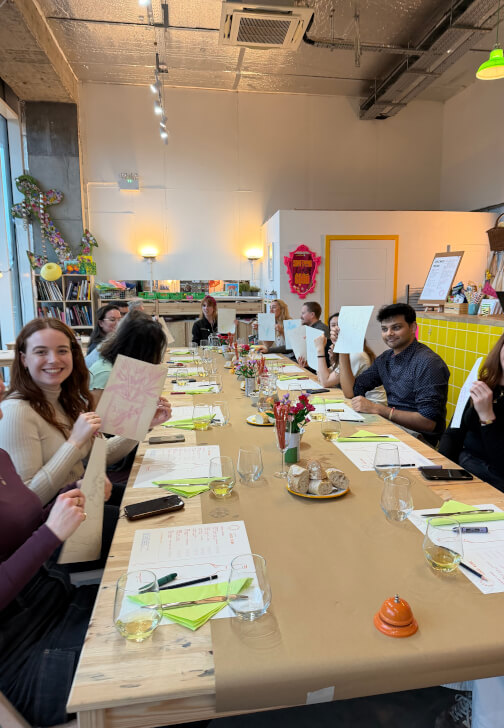 Wine Tasting Experience with a Creative Twist