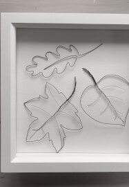 Wire Art Leaves in a Frame Workshop