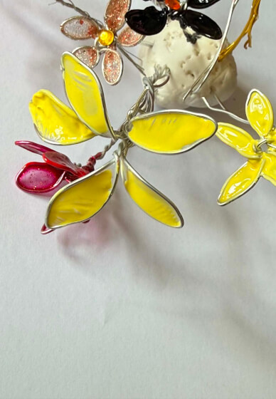 Wire Flowers Workshop