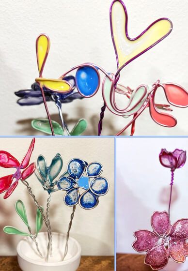 Wire Flowers Workshop