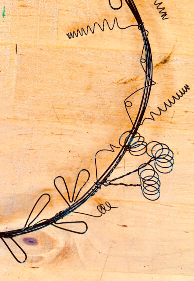 Wire Summer Wreath Workshop