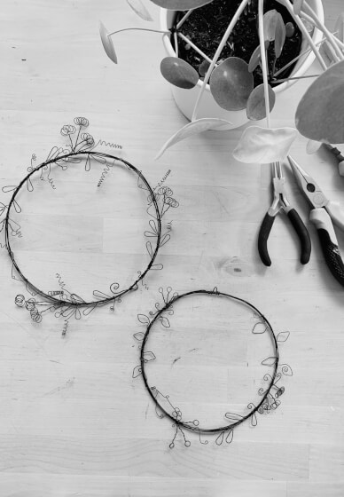 Wire Summer Wreath Workshop