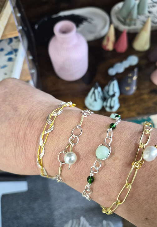 Wire Wrapped Bracelet Workshop