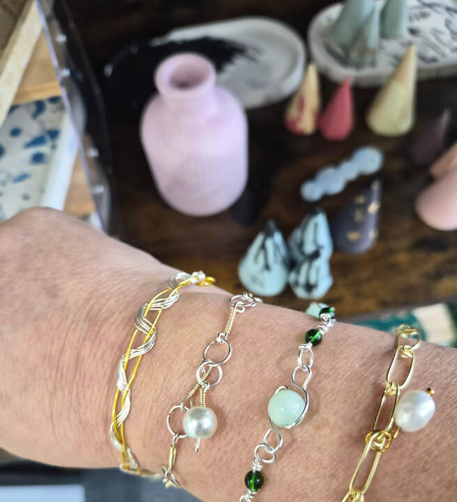 Wire Wrapped Bracelet Workshop