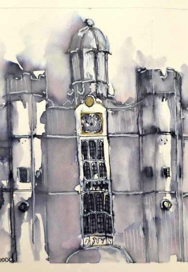 Wonky, Whimsical House Painting