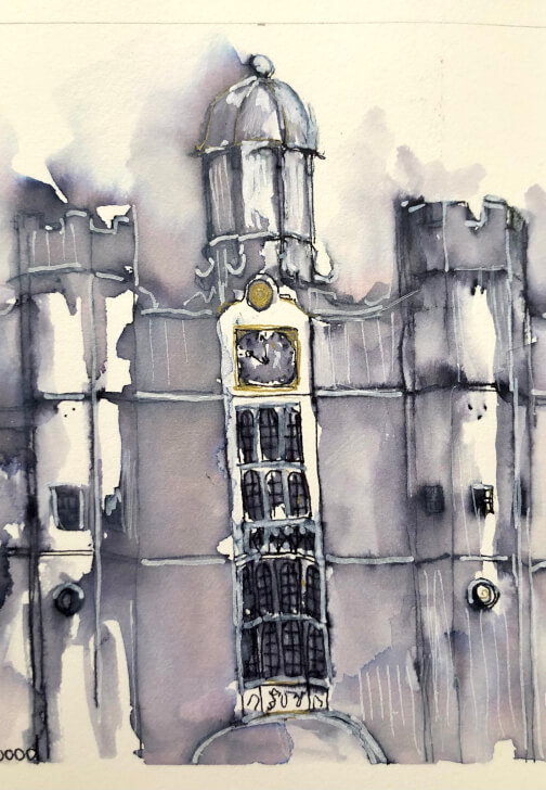 Wonky, Whimsical House Painting