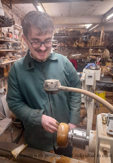 Wood Turning Workshop: Turn a Mushroom