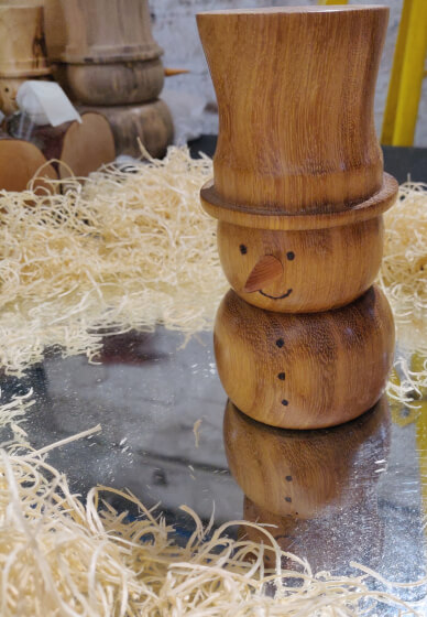 Wood Turning Workshop: Turn a Snowman