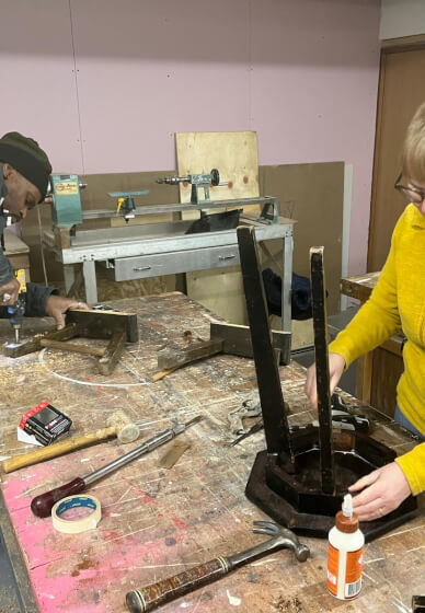 Wooden Furniture Repair Class