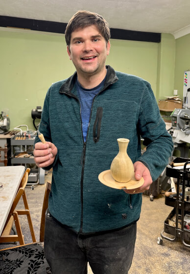 Woodturning Workshop: Make a Bud Vase and Wooden Pen