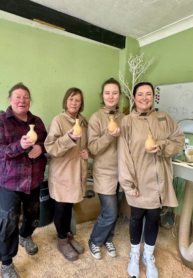 Woodturning Workshop: Make a Bud Vase and Wooden Pen