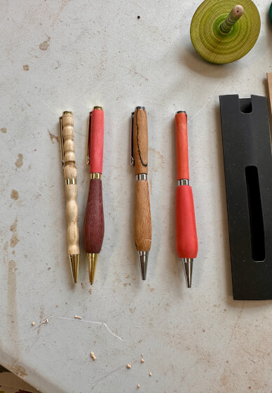 Woodturning Workshop: Make a Bud Vase and Wooden Pen