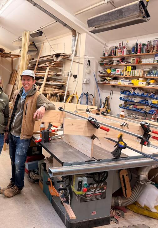 Woodworking Class: Ladder Shelf