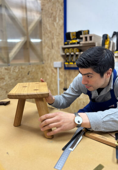 Woodworking Workshop: Build a Three-Legged Stool
