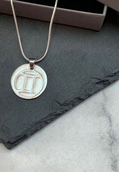 Zodiac Pendant Silver Clay Jewellery Workshop