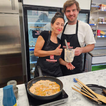 Make Kimchi Pancakes