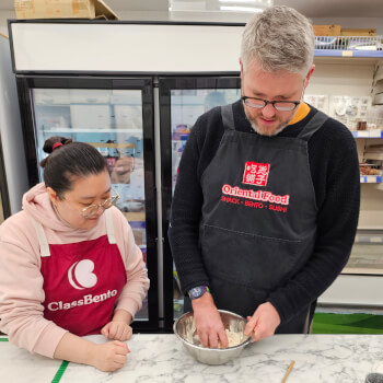 Knead the dough