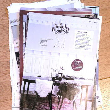 We simply start with some paper
