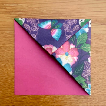 From a simple corner bookmark