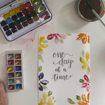 Watercolour Florals