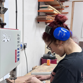 Cut on the bandsaw