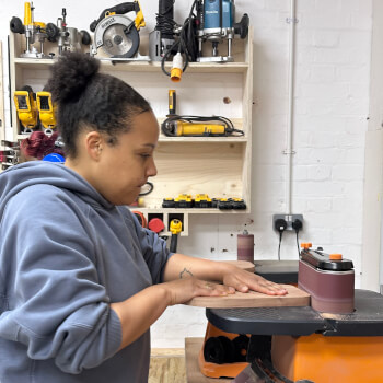 Edge sanding