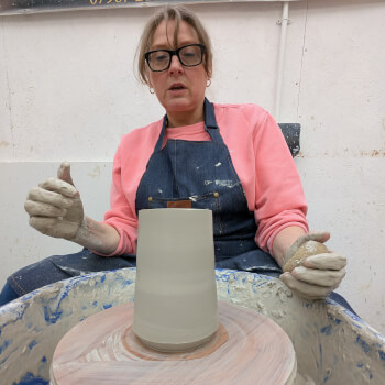 Lift and shape your pot