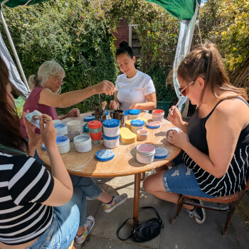 Paint your own pots