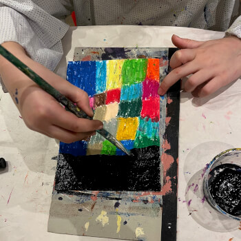Combining different mediums