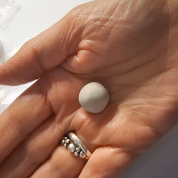 7g silver clay