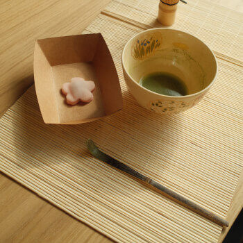 Enjoy your matcha with wagashi or traditional Japanese sweets