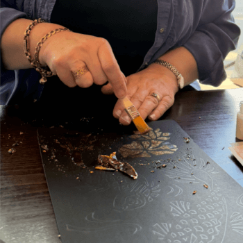 Remove Excess Foil