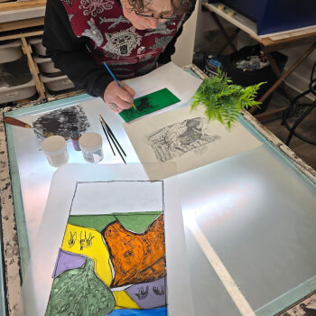 Glass Painting