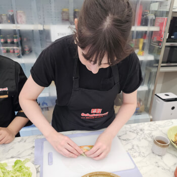 Wrap the Summer Rolls