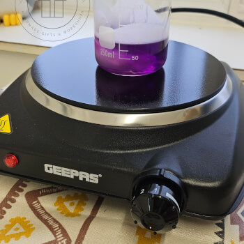 Melt the wax