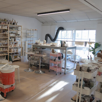 Step into our cosy studio 