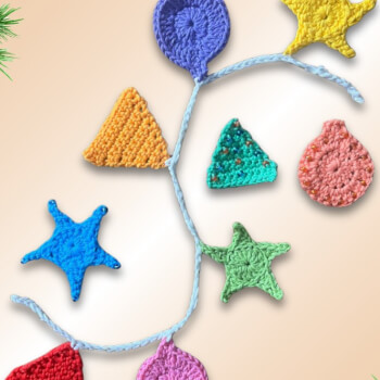 Crochet a Christmas Garland