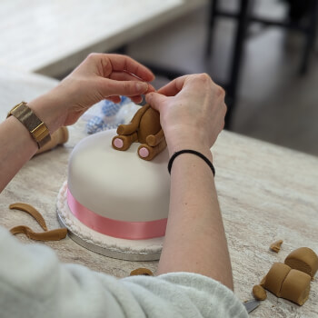Your bear will start to take shape