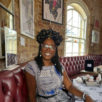 A gorgeous empress headpiece 