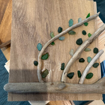 Driftwood panel 