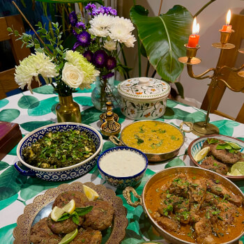 Candle-Lit Feast & Connection