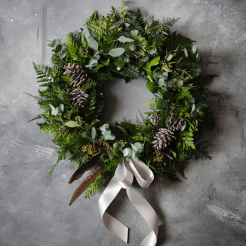 Learn how to make a beautiful wreath for your home