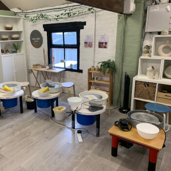 The throwing studio