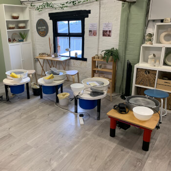 Our lovely throwing studio
